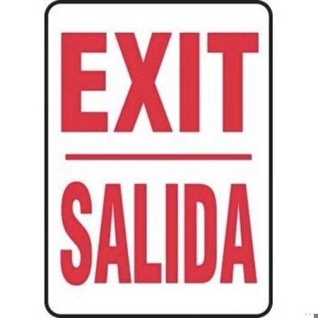 Accuform BILINGUAL SPANISH Safety Sign  SBMEXT907XP SBMEXT907XP